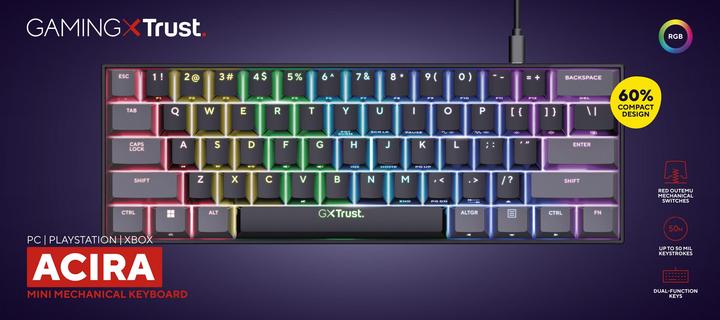 Actual product image Trust GXT 867 Acira (US, Cable)