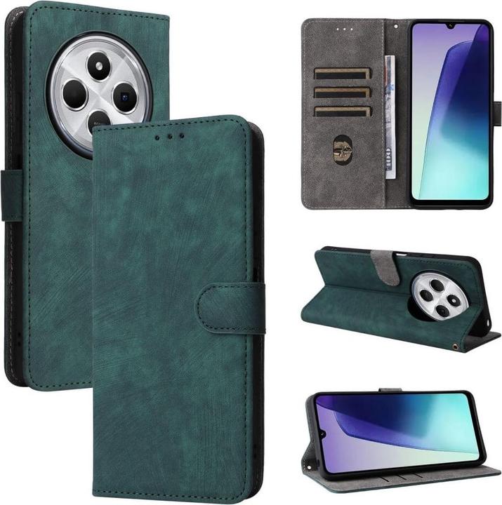 Produktbild Cover-Discount Xiaomi Redmi 14C / Poco C75 - Ledertasche mit RFID Blocker (Xiaomi Redmi 4, Xiaomi Poco C75, Xiaomi Redmi 14C)