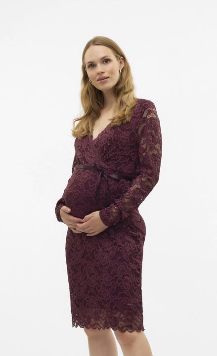 Actual product image Mamalicious Mlmivana Tess Ls Jrs Abk Dress 2f (S)