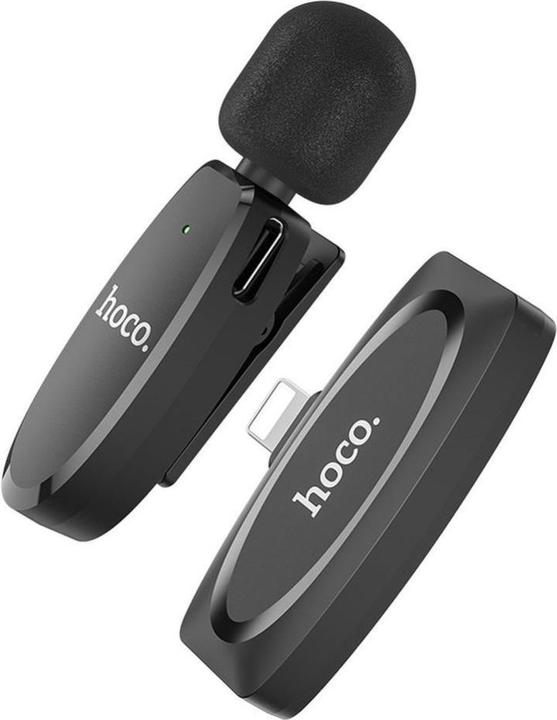 Produktbild Hoco Mikrofonas L15 Lightning juodas