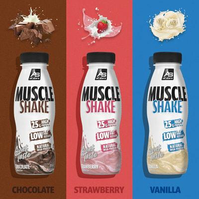 Produktbild All Stars Muscle Shake (330ml) (Chocolate, 1 Stk., 350 g)