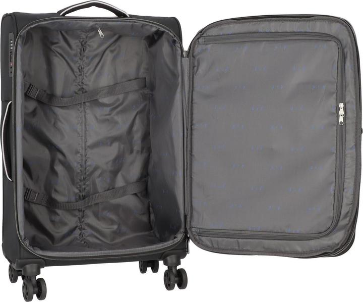 Actual product image D&N Travel Line 9204 4 wheel suitcase set 3 pieces (202 l, XL (from 140l))