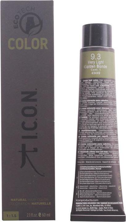 Produktbild I.C.O.N. ECOTECH COLOR natural #9.3 very light golden blonde 60 ml (9.3)