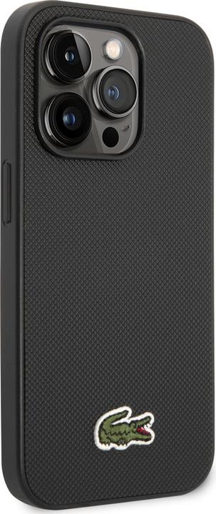 Image du produit Lacoste LCHMP14LPVCK iPhone 14 Pro 6.1" czarny/black étui rigide Iconic Petit Pique MagSafe (Apple iPhone 14 Pro)