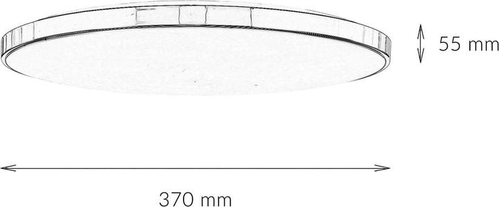 Immagine prodotto Licht-Erlebnisse Lampada da soffitto Jonas (1840 lm)