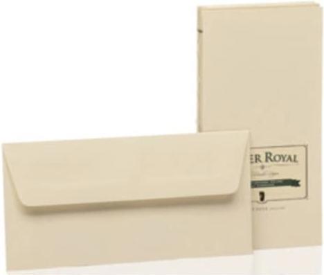Image du produit Magni 2033831008 - Paper Royal - Pack d'Enveloppes avec Sf., DIN long, 20 pièces, chamois (20 x)