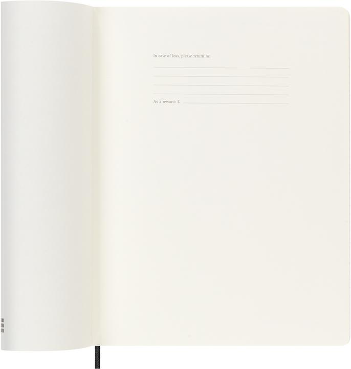 Produktbild Moleskine Notizkalender (19 x 25 cm, Englisch)