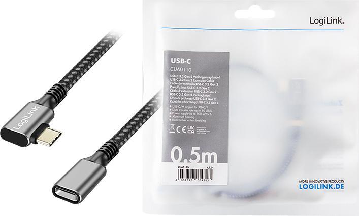 Immagine prodotto LogiLink CUA0112 (2 m, USB 3.2 Gen 2)