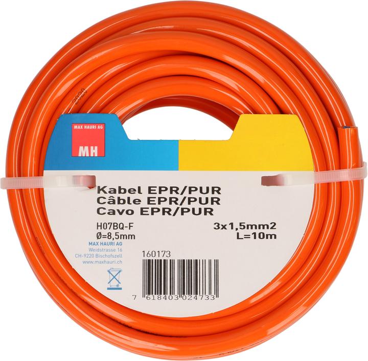Produktbild Max Hauri EPR/PUR-Kabel H07BQ-F (10 m)