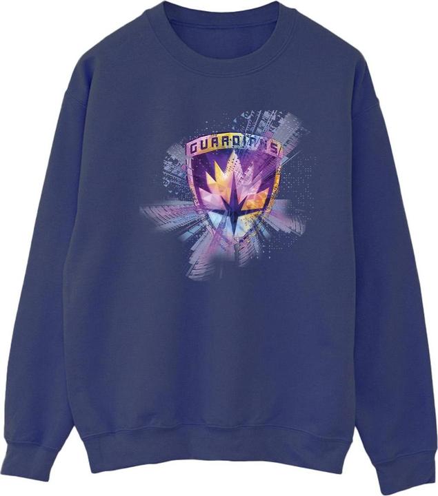 Actual product image Womens/Ladies Guardians Of The Galaxy Abstract Star Lord Sweatshirt (S)