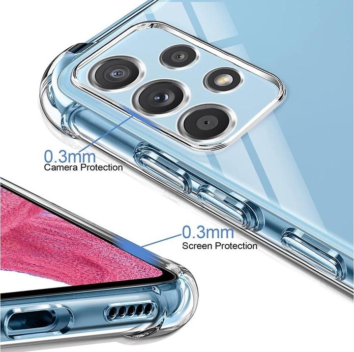 Productafbeelding Screenguard Kristalheldere Gevalbumper (Samsung Galaxy A53 5G)