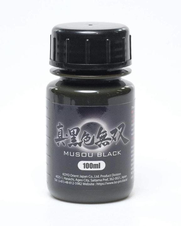Image du produit Musou Black Le noir le plus faible du monde (Noir, 100 ml)