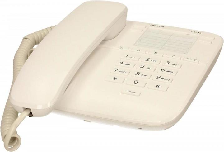 Image du produit Siemens Gigaset DA310 téléphone de bureau blanc