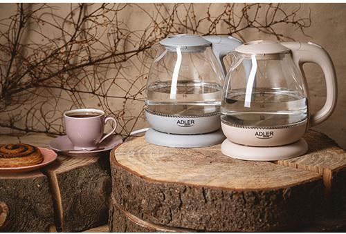 Produktbild Adler Glass1.0L kettle AD-1283C (1 l)
