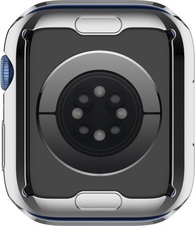 Actual product image Cover-Discount Apple Watch 45mm - Rubber Protection Case silver