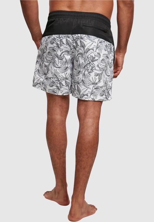 Immagine prodotto Urban Classics Pantaloncini da bagno con motivo a blocchi bassi (S)