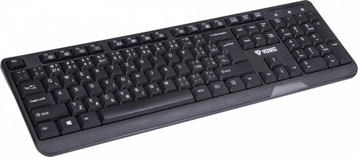 Immagine prodotto Yenkee Tastiera 1002CS con cavo Nero CZ + SK (YKB 1002CS) (DE, Cablato)