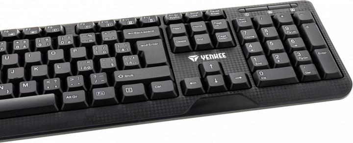 Immagine prodotto Yenkee Tastiera 1002CS con cavo Nero CZ + SK (YKB 1002CS) (DE, Cablato)