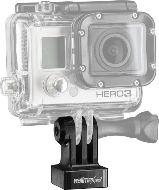 Image du produit Walimex Adaptateur GoPro (Héros 6, Héros 8, Héros 7, héros 5, Héros 4, Héros 3)