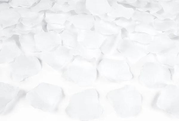 Produktbild Partydeco Konfettikanone - 60cm - Rosenblätter - Weiss