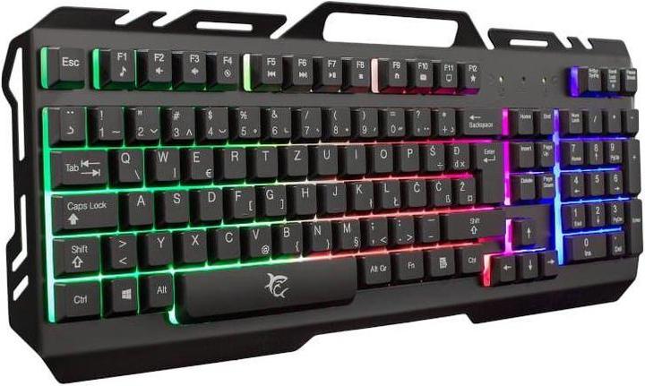 Produktbild Membrane Gaming Keyboard Shark Gladiator 2, LED Rainbow backlight, US layout (Eng. Int., Kabelgebunden)