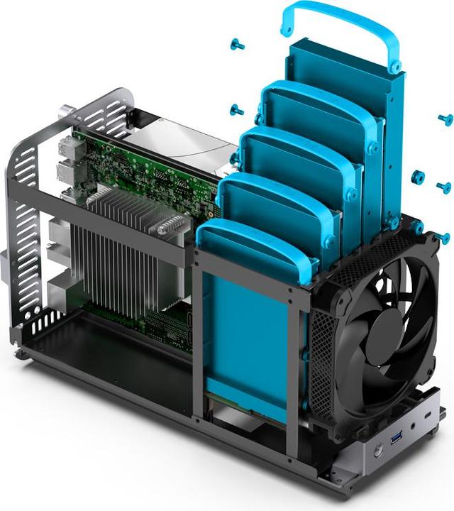 Actual product image Jonsbo N1 (Mini-ITX)