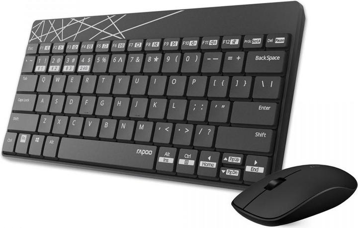 Image du produit Rapoo Kit sans fil multi-mode 8000M UI noir (ING. Int., Sans fil)