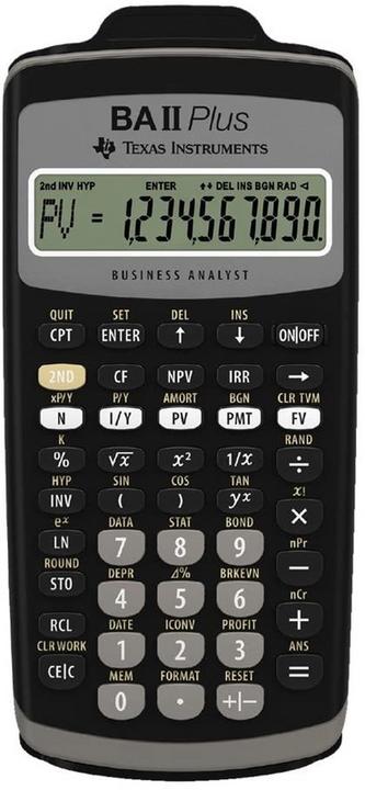 Produktbild TI BA II Plus Professional (Batterien)
