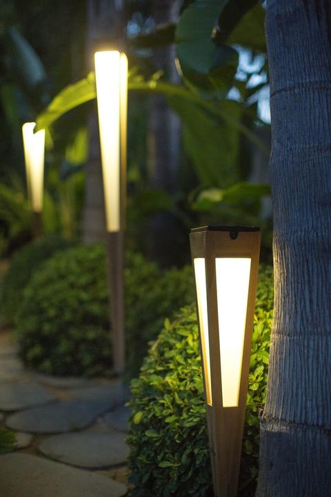 Produktbild Les Jardins Tecka Solarfackel Torch Small Modell 500 lumens (500 lm)
