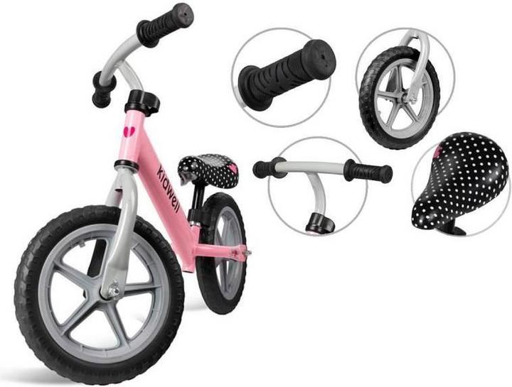 Productafbeelding Kidwell Loopfiets Rebel, roze (12")