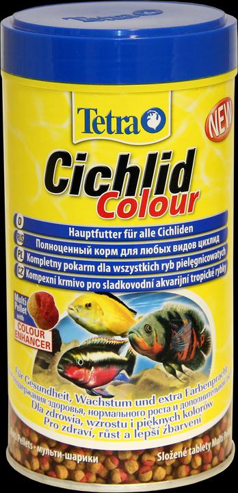 Actual product image Tetramin Cichild Color 500ml feed for colored cyclide fish (500 ml)