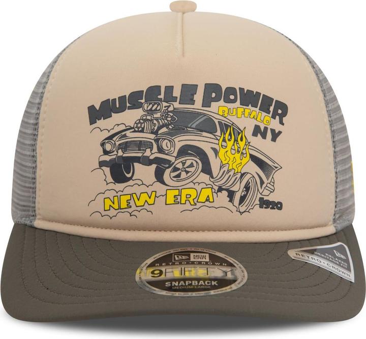Produktbild New Era 9Fifty Strapback Cap - RETRO CROWN Muscle Power - S/ (S/M)