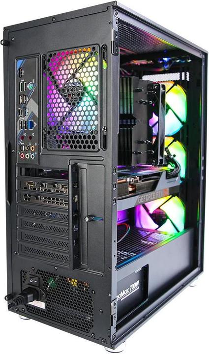 Actual product image Zalman PC Case I3 Neo ATX Mid Tower RGB Fan x4 (mATX, Mini-ITX, ATX)
