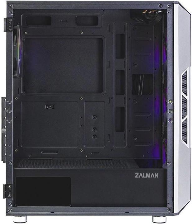 Actual product image Zalman PC Case I3 Neo ATX Mid Tower RGB Fan x4 (mATX, Mini-ITX, ATX)