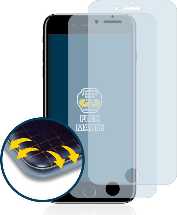 Actual product image BROTECT Full-Cover Protector Matte (2 Piece, Apple iPhone 7 Plus)