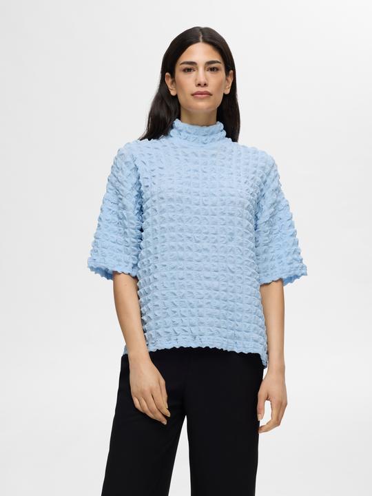 Actual product image Selected Femme Structure top with short sleeves (L)