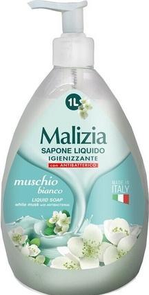 Actual product image Malizia White Musk Liquid Soap 1000ml (Liquid soap, 1000 ml)