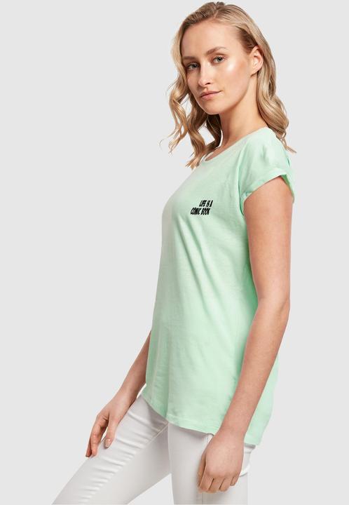 Image du produit Merchcode Ladies Book Comic Extended Shoulder Tee - 112993 (S)