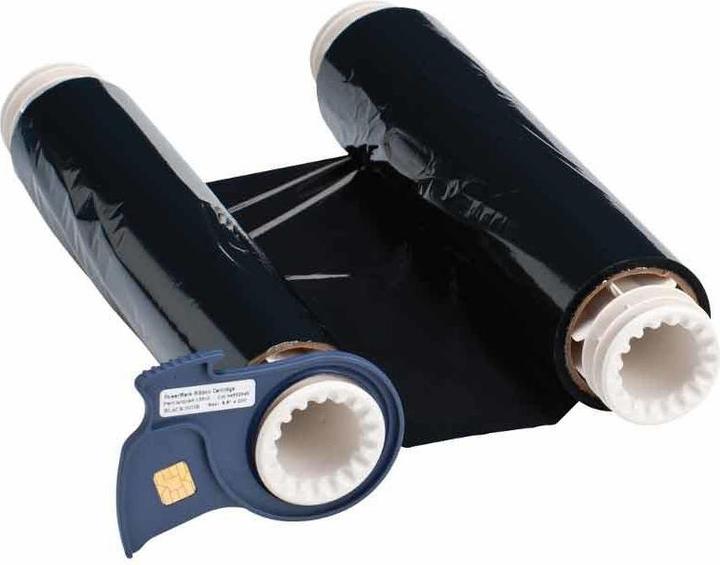 Produktbild Brady B85-R-220x60-BK, Farbband, Schwarz, 220mm x 60m, fr BBP85 u. PowerMark (013510) (22 cm, Schwarz)