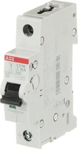 Immagine prodotto ABB LS S201M-Z16UC Interruttore automatico Z-Char., 10kA, 16A, 1P