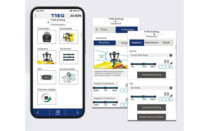 Produktbild Align Helikopter T-Rex T15 Combo BTF