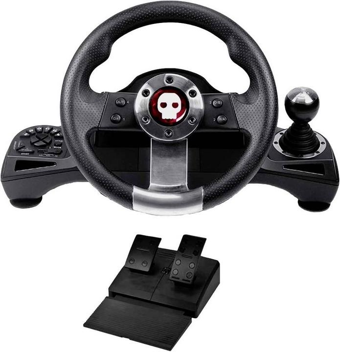 Actual product image Konix Pro Steering Wheel - PS4/XboxOne/Xbox S/X/PC/Switch (Switch, PS4, Xbox Series S, Xbox Series X, Xbox One S, Xbox One X)
