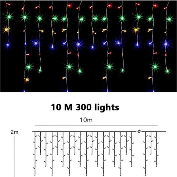 Produktbild Cover-Discount Solar Lichterkette 10m 300 LED Multicolor (10 m)