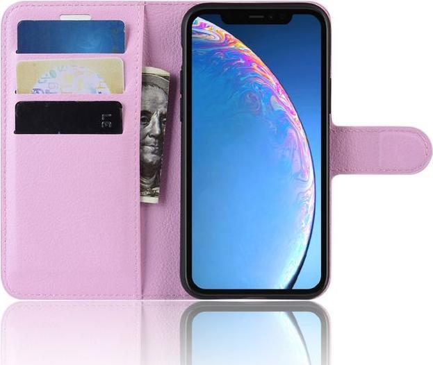Produktbild MU Classic Litchi Leder Bookcover Series (Apple iPhone 11)