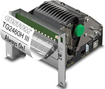 Actual product image Custom TG2460HIII 203 x 203 DPI Wired Direct Heat POS Printer (USB, RS-232)