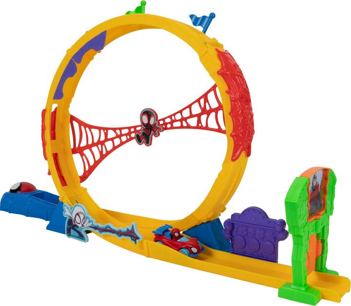 Immagine prodotto Spiderman Pista da corsa ad anello Spidey da 61 cm con esclusivo veicolo in diecast
