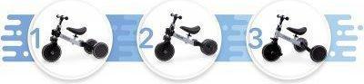 Produktbild Kidwell Balance bike Pico 3in1, gray (12")