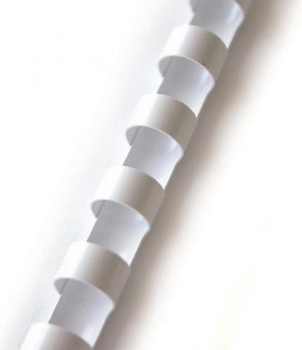 Image du produit GBC Spirale pour reliure plastique 16 mm, blanc (100pcs.)