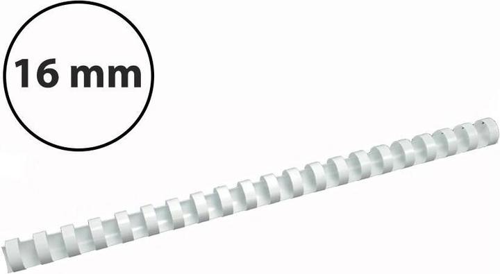 Image du produit GBC Spirale pour reliure plastique 16 mm, blanc (100pcs.)