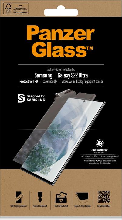 Produktbild PanzerGlass Case Friendly (1 Stück, Samsung Galaxy S22 Ultra)